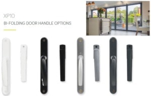 bi folding door handle options