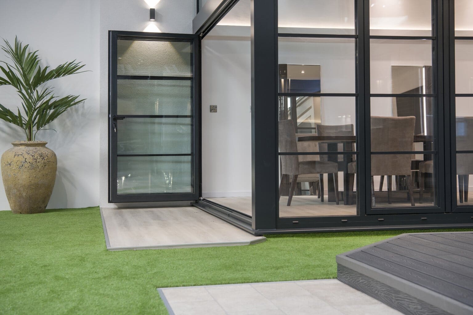 XP10 Crittall Style Aluminium BiFolding Doors Order Now Express
